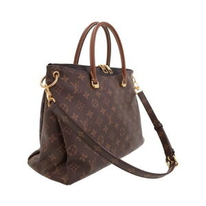 Louis Vuitton Bag Brown Pallas Monogram Leather